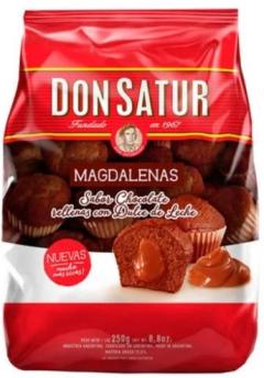 MAGDALENAS DON SATUR CHOCOLATE RELLENA C/ DULCE DE LECHE